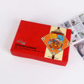 Oatmeal packaging box, color printing gift box, matte film die-cut paste box, food packaging paper box, straight line box. 