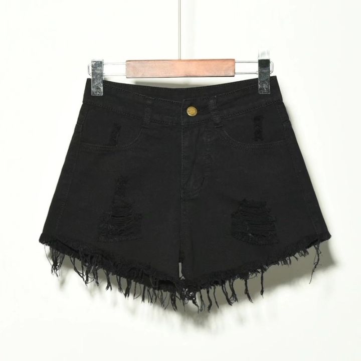 Hole%20Irregular%20Large%20Size%20Denim%20Shorts%20Female%20Jeans%20Women%20High%20Waisted%20Short%20New%20Femme%20Push%20Up%20Skinny%20Slim%20Denim%20Shorts%204XL%20-%20Image%206