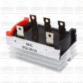 Bridge Rectifier SQL 50A 1200V Three Phase Diode AC To DC Power Rectifier Silicon Full Wave Diode 5 Terminal Rectifier Module With Heatsink. 