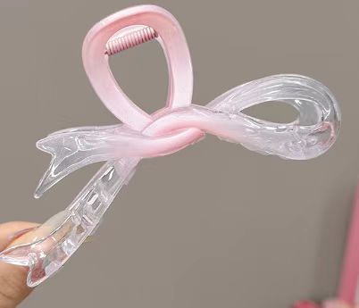 Transparent%20Pink%20Hair%20Claw%20Clip%20for%20Women,%20Large%20Strong%20Grip%20Acrylic%20Hair%20Clip%20Hair%20Accessories%20Kakra%20-%20Image%204