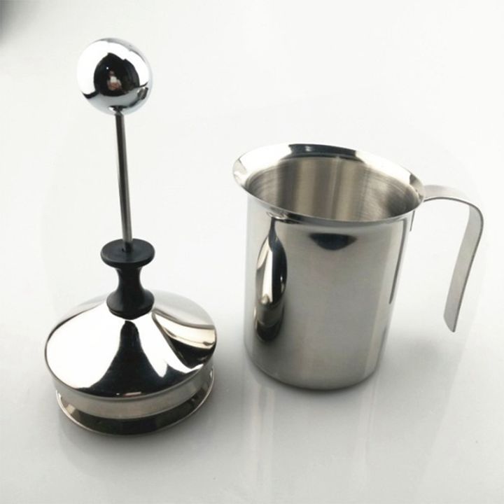 Manual%20Milk%20French%20Press%20Coffee%20Maker%20Stainless%20Steel%20Hand%20Pump%20Milk%20Foamer%20Handheld%20Milk%20Jug%20-%20Image%203