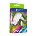 Active 1A Smart USB Port Smart Phones Charger - White. 