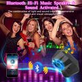 LED Aurora Galaxy Projector Night Light Bluetooth Music Speaker Star Projection Lamp for Kids Room Decor Home Ambiance Lights.