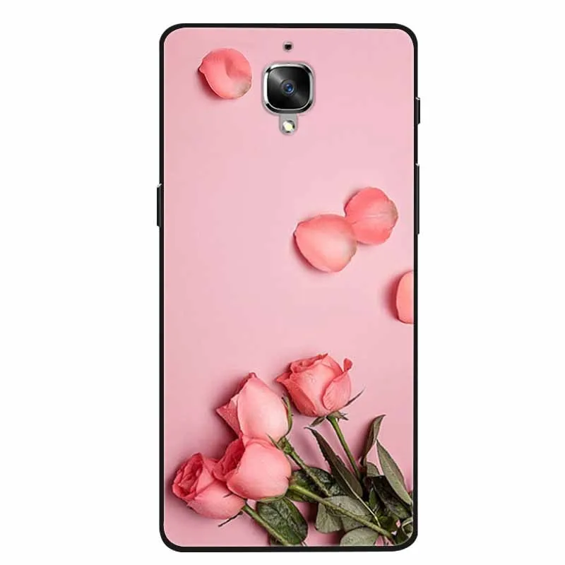 Case For OnePlus 3T Cover Soft TPU Silicone Back Cover For On