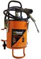 Chetak Hand Operated Grease pump / Grease Bucket with Trolley Wheels (10 kg, Orange). 