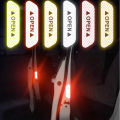 4pcs/set Car Door Safety Reflective Sticker Open Door Anti- Strip Modified Decoration Creative Car Sticker. 