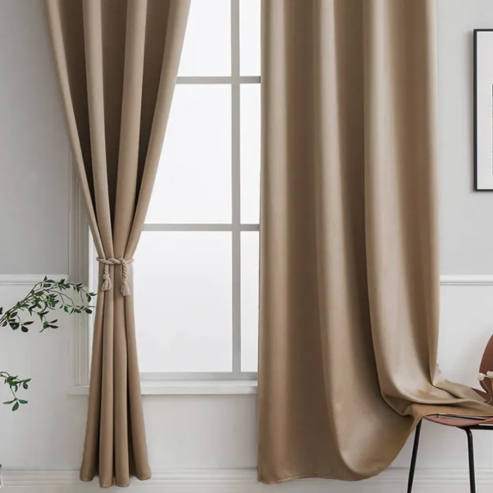 Solid%20Brown%20Curtains%20for%20Living%20Room%20Bedroom%20Window%20Curtain%20for%20Hall%20Door%20Tende%20Blinds%20Drapes%20Elegant%20Cortinas%20Ins%20Rideaux%20Panel%20-%20Image%202