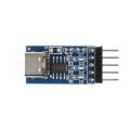 CH340 TYPE C Serial Port Module HW-234 CH340N TYPE-C Interface USB To TTL Serial Port Module CH340N DC 5V 3.3V 5 Pin Leads Header Type C USB To TTL CH340N Module Adapters. 