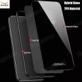 Samsung Galaxy M32 - (100% Premium Quality) DESIGNED IN HONG KONG Scratchproof Tempered Glass Case Back Cover Casing ...