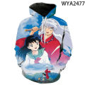 New Sweatshirts Anime Inway Pullover Long Sleeve 3D Printed Men Women Children Hoodies Streetwear Boy Girl Kid Casual Tops.