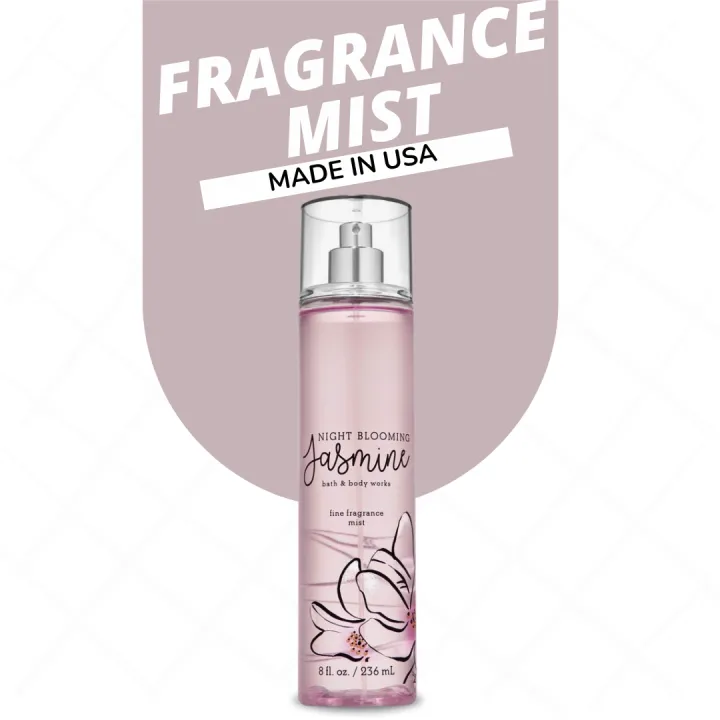Bath & Body Works and Night Blooming Jasmine Fine Fragrance Mist