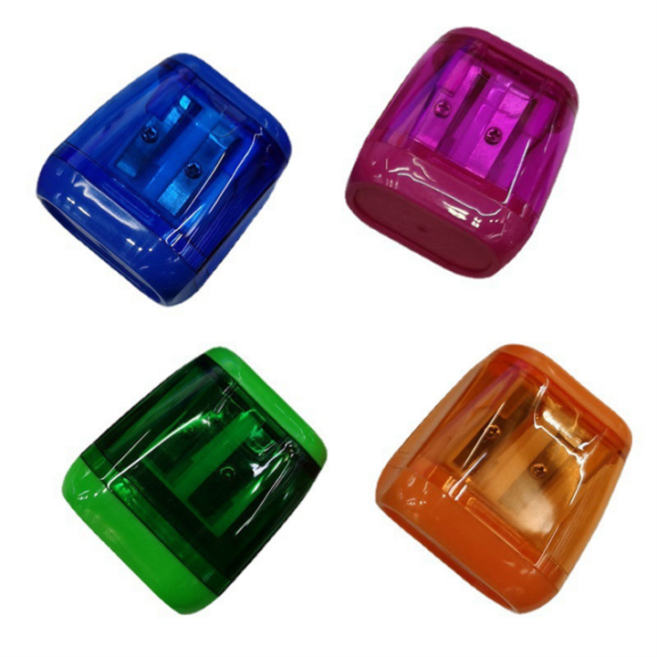 Plastic%20Color%20Transparent%20Pencil%20Sharpener%20Geometric%20Double%20Hole%20Sketch%20Pencil%20Sharpener%20Manual%20Pencil%20Sharpener%20Suitable%20for%20Pencil,%20Sketch%20-%20Image%203