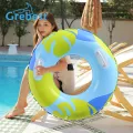 Grebest Adult Swimming Ring Strong Buoyancy Float Swimming Ring Beach Water Play Equipment. 
