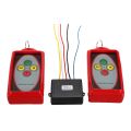 12V-24V 433MHz Digital Wireless Winches Remote Control Recovery Kit for SUV Off-Roads Trucks. 