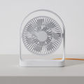 JISULIFE FA19 Rotable Desk Fan Rechargeable 4000mAH with 4 Gear Wind Speed. 