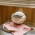 Shoulder Bags Girls Handbags Basketball Bag Chain Handbags Trendy Handbags Basketball Pu Women's Bag. 
