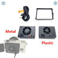Cooling Fan Camera Radiator for Sony ZV-E10 A7IV FX30 ZV-E1 A6700 A7CII A7SIII A7SM3 A7M4 A7C2 ZVE10 ZVE1 ZV1 Live Stream Cooler.