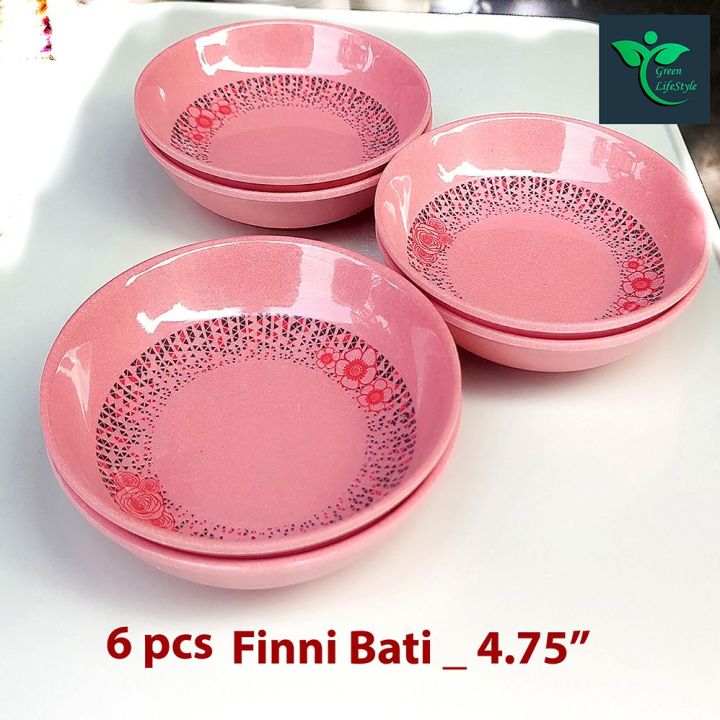 6%20Pcs%20Pink%20Melamine%20Finnie%20Bowls%20%E2%80%93%204.75''%20Durable%20&%20Stylish%20%7C%20Ideal%20for%20Home%20&%20Office%20Use"%20-%20Image%205