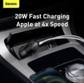 Baseus Share Together Fast Charge Car Charger with Cigarette Lighter Expansion Port U+C 120W.
