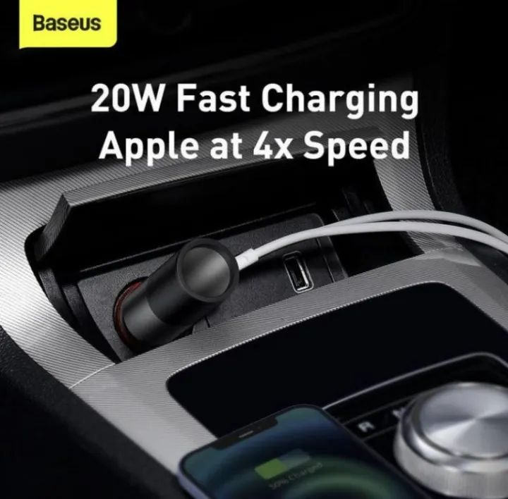 Baseus%20Share%20Together%20Fast%20Charge%20Car%20Charger%20with%20Cigarette%20Lighter%20Expansion%20Port%20U+C%20120W%20-%20Image%204