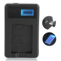 NP-FW50 Battery Charger Camera Battery USB Charger with LED Indicator Single Charge for Sony Alpha A6000 A6300 A6500 A7r A7. 