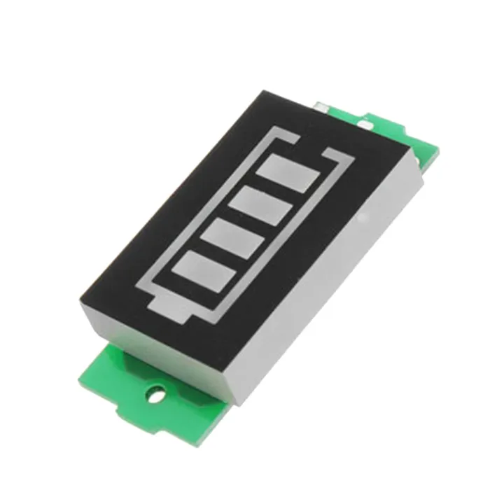 Lithium Battery Capacity Level Indicator 3.7V to 34V 1S to 8S 18650 Lithium Battery Charge Display Panel Module - Accurate Battery Status Monitoring