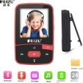 RUIZU X50 X52 Sport Bluetooth MP3 Player 8gb Clip Mini with Screen Support FM,Recording,E-Book,Clock,Pedometer music player. 