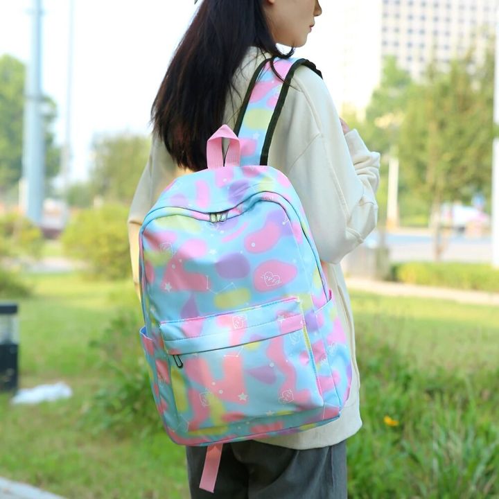 3%20s/set%20Fashion%20Large%20Capacity%20Backpacks%20Women%20Nylon%20Rucksack%20Casual%20School%20Shoulder%20Bag%20Lunch%20Bag%20Sets%20for%20Teens%20Girls%20Travel%20-%20Image%203