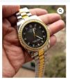 Analog Men's Luxury Stainless Steel Watch for Men-GOLDEN.