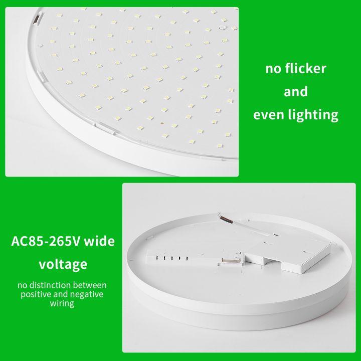 24W%20round%20LED%20ceiling%20light%20suitable%20for%20kitchen,%20bedroom,%20corridor%20-%20white-2%20-%20Image%205