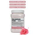 SPA Hydro Jelly Mask Powder Hyaluronic Acid Rubber Petal Rose Peel Off Modeling Moisturizing Facial Mask for Dry Skin Care 650G AmourV. 