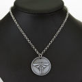 The Last Of Us 2 Necklace Firefly Logo Letters Dogtag Joel Ellie Tess Necklace Pendant Vintage Hot Game Jewelry Men Women. 