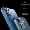 For iPhone 13/13 Pro/13 Pro Max Aluminium Camera Ring Tempered Glass full Camera Lens Protection. 