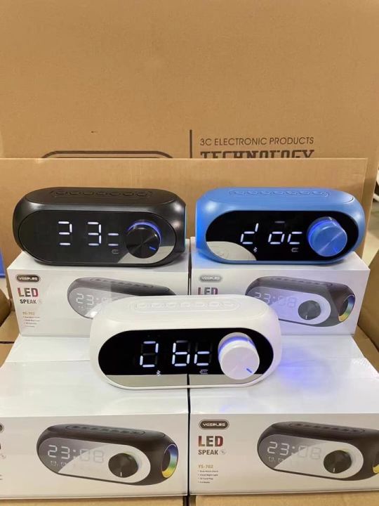 YESPLUS%20YS-702%20Speaker%20Bluetooth%20Alarm%20Clock%20Night%20Light%20Stand%20LED%20Display%20-%20Image%204