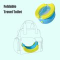 Travel Potty Baby Foldable Portable Toilet Seat, Training Toilet Seat for Boys Girls Toddler, Novelty Yellow Banana Baby Comfy WC Potty Chair-asia express. 