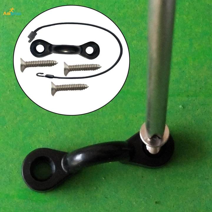 Kayak%20Deck%20Rigging%20Kit%20Tie%20Down%20Pad%20Eye%20with%20Screws%20Replacement%20for%20Canoes%20-%20Image%203