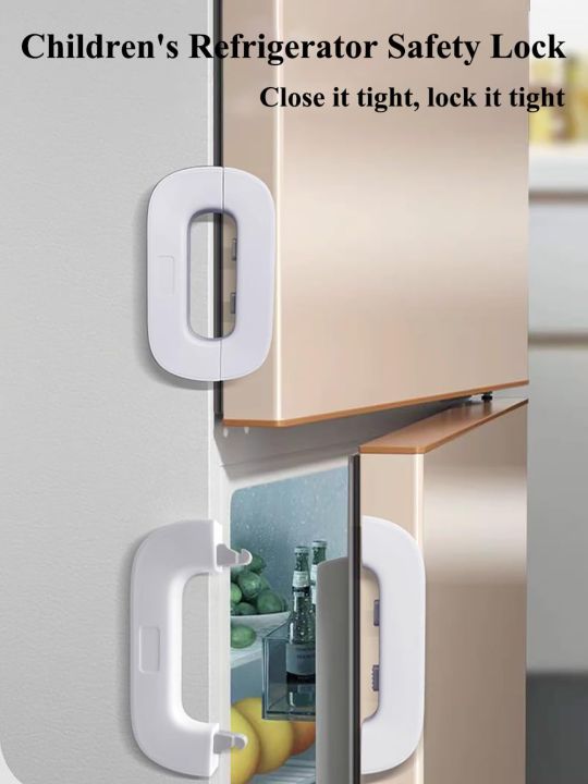 %E3%80%90User-friendly%E3%80%91%20Household%20Refrigerator%20Lock%20Freezer%20Door%20Lock%20Toddler%20Children's%20Cabinet%20Safety%20Lock%20Baby%20Anti-pinching%20Safety%20For%20Baby%20-%20Image%204