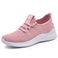 Popular Flying Woven Shoes2023Season New Women's Shoes Casual Sneakers Running Shoes Breathable Mesh All-Matching and Lightweight Trendy Shoes. 