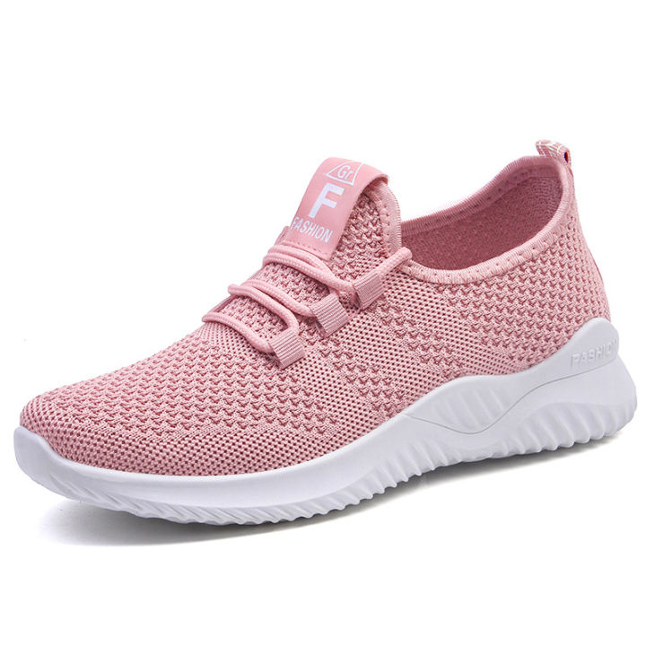 Popular%20Flying%20Woven%20Shoes2023Season%20New%20Women's%20Shoes%20Casual%20Sneakers%20Running%20Shoes%20Breathable%20Mesh%20All-Matching%20and%20Lightweight%20Trendy%20Shoes%20-%20Image%202
