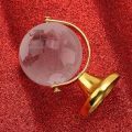 Golden Ocean World Globe Map With Swivel Stand Geography Educational Toy Gif. 
