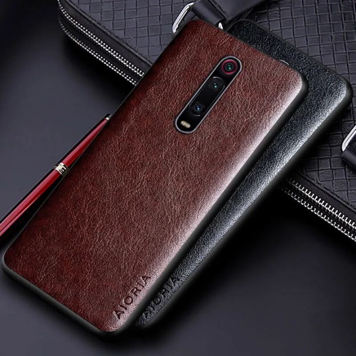 Luxury PU leather Case for Xiaomi mi 9T mi9T Pro coque Business