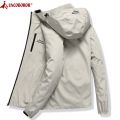 Jacket Men Waterproof Hooded Breathable Casual Jacket Spring Autumn Outwear Windbreaker Tourism Mountain Raincoat 7XL Clothing.