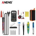 High Quality ANENG SL103 Digital Electric Soldering Iron 240V 60W Temperature Adjustable Welding Repair Tool With Soldering Tips. 