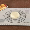 Fiberglass Silicone Baking Mat Large Kneading Pad Nonstick Surface Rolling Dough with Scale for Kitchen Cooking Bakeware Tools.