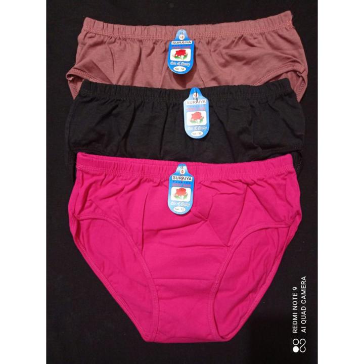 3 Pieces & 6 Pieces Combo Panties For Girls And Women - Panty For Women - Penty - Panty