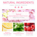 LAIKOU Japan Sakura Face Cleanser Sakura Cream Face Serum Brightening Whitening Cherry Blossom Skin Care Set 3pcs. 
