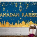 Ramadan MUBARAK Background Eid Mubarak Decorations for Home Islamic Muslim Party Favors Islamic Gifts Eid Al Adha Ramadan Kareem.