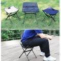 Camping Folding Stool Foldable Chair Footstool Lightweight Portable Seat Saddle Chair Fishing Chair for Picnic Lawn Gardening Outdoor Travel.