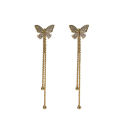 Butterfly Drop Earrings For Women Vintage Jewelry Modern Party Wedding Bridal Accessories Trendy Dangle Earrings.