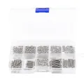 1 Box M2 M3 M4 M5 Hex Button Socket Head Cap Screw Nut Hexagon Metric Thread Machine Bolt Assortment Kit Set 304 Stainless Steel. 